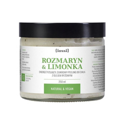 IOSSI Rozmaryn & Limonka odświeżający cukrowy peeling do ciała 250ml