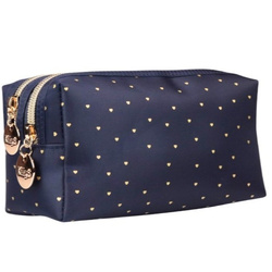 KillyS Kosmetyczka dwa suwaki Black Velvet