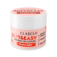 Claresa Soft&amp;Easy Builder Gel żel budujący Peach Melt 45g