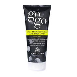 Kallos GoGo 2in1 Energizing Hair and Body Wash szampon do włosów i żel do ciała dla mężczyzn 200ml