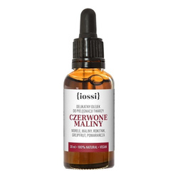 Iossi Czerwone Maliny delikatny olejek do pielęgnacji twarzy 30ml