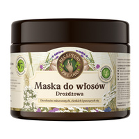 Receptury Zielarki Maska drożdżowa do włosów zniszczonych cienkich i puszących się 300ml