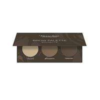 Pierre Rene Brow Palette paletka cieni do brwi 03 Brunette 3x1.3g