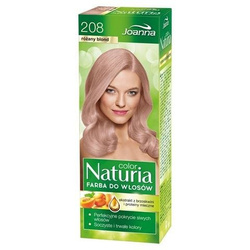 Joanna Naturia Color farba do włosów 208 Różany Blond