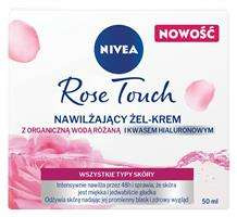Nivea Rose Touch nawilżający żel-krem z organiczną wodą różaną i kwasem hialuronowym 50ml