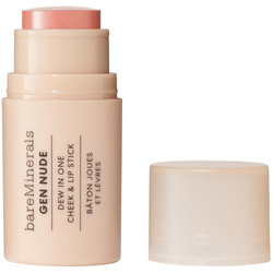 bareMinerals Gen Nude Dew in One Cheek &amp; Lip Stick kremowy sztyft do policzków i ust Call My Blush 4.5g