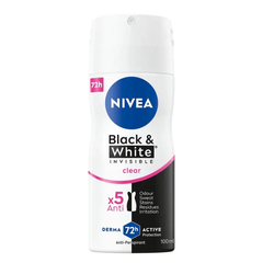 Nivea Black&White Invisible Clear antyperspirant spray 100ml