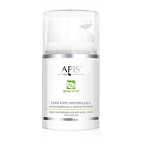 APIS Acne-Stop lekki krem normalizujący antytrądzikowy z zieloną herbatą 50ml