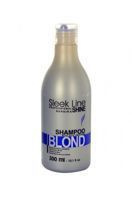 Stapiz Sleek Line Blond Shampoo szampon do włosów blond zapewniający platynowy odcień 300ml