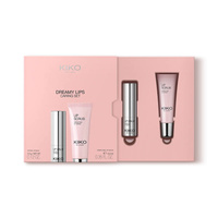 KIKO Milano Dreamy Lips Caring Set zestaw do pielęgnacji ust: połyskujący balsam i peeling