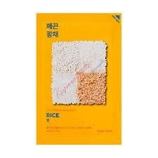 Pure Essence Mask Sheet Rice regenerująca maseczka z ekstraktem z ryżu 20ml