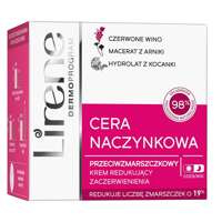 Lirene Cera Naczynkowa przeciwzmarszczkowy krem redukujący zaczerwienienia na dzień i na noc 50ml