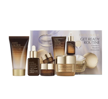 Estée Lauder Get Ready Routine Cleanse + Repair + Moisturize Starter zestaw oczyszczający żel do twarzy 30ml + krem-żel pod oczy 5ml + serum do twarzy 15ml + krem do twarzy 7ml