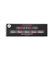 MAKEUP REVOLUTION Creator Artist Loose Pigment Pots Purple, Coral, Blue, Pink, Yellow 5x0,8g
