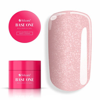 Silcare Base One Shimmer Misty Rose żel budujący do paznokci 15g