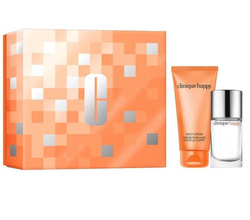Clinique Happy zestaw perfumy spray 30ml + krem do ciała 75ml