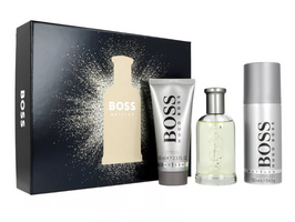 Hugo Boss Bottled zestaw woda toaletowa spray 100ml + żel pod prysznic 100ml + dezodorant spray 150ml