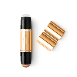 KIKO Milano Juicy Fizz All That Glam Face Stick wielofunkcyjny sztyft do twarzy z matowym bronzerem i rozświetlaczem 01 Cosmopolitan Lights 12g