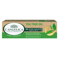 L'Angelica Herbal Toothpaste ziołowa pasta do zębów z olejkiem z drzewa herbacianego 75ml