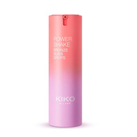KIKO Milano Power Shake Bronze Bliss Drops nawilżające krople do twarzy z efektem złotej opalenizny 02 Pinky Crush 30ml