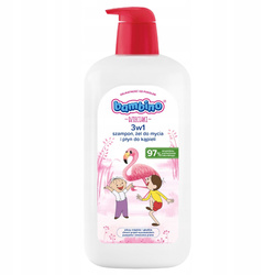 Bambino Dzieciaki 3w1 szampon żel pod prysznic i płyn do kąpieli Flaming 1000ml