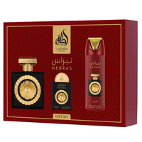 Lattafa Nebras woda perfumowana 100ml + woda perfumowana 20ml + dezodorant 200ml