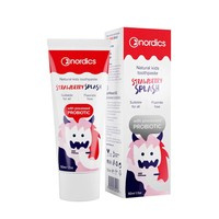 Nordics Natural Kids Toothpaste pasta do zębów dla dzieci bez fluoru Strawberry Splash 50ml