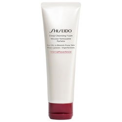 Shiseido Deep Cleansing Foam głęboko oczyszczająca pianka do cery tłustej i skłonnej do niedoskonałości 125ml