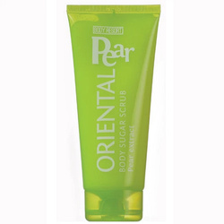 Body Resort Lime cukrowy peeling do ciała z ekstraktem z gruszki 250g