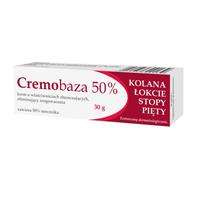 50% Mocznika krem o właściwościach złuszczających eliminujących zrogowacenia 30g