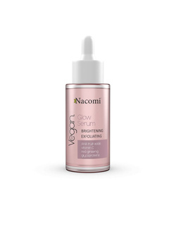 Nacomi Vegan Glow Serum serum rozjaśniająco złuszczające 40ml