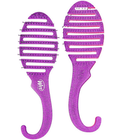 Wet Brush Shower Detangler szczotka do rozczesywania włosów pod prysznicem Purple Glitter