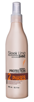 Stapiz Sleek Line Styling 2 Phases Thermal Protection dwufazowy płyn z jedwabiem do prostowania włosów 300ml