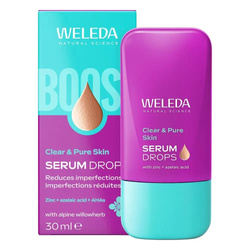 Weleda Clear&amp;Pure Skin serum w kroplach przeciw niedoskonałościom 30ml
