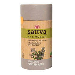 Sattva Natural Herbal Dye for Hair naturalna ziołowa farba do włosów Ash Blonde 150g