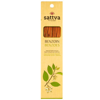 Sattva Natural Indian Incense naturalne indyjskie kadzidełko Benzoes 15szt