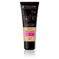 Eveline Cosmetics Selfie Time Foundation & Concealer kryjąco-nawilżający pokład i korektor 04 Natural 30ml
