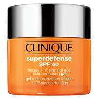 Clinique Superdefense SPF40 Fatigue + 1st Signs of Age Multi Correcting Gel żel korygujący zmęczenie i pierwsze oznaki starzenia 50ml