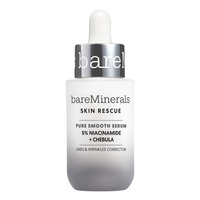 bareMinerals Skin Rescue Pure Smooth Serum wygładzające serum z 5% niacynamidem i chebulą 30ml