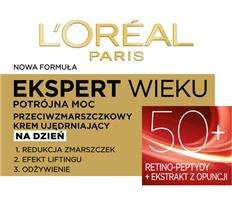 L'Oreal Paris Ekspert Wieku 50+ przeciwzmarszczkowy krem ujędrniający na dzień 50ml