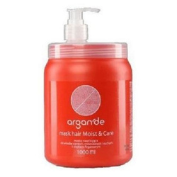 Argan'de Moist & Care Mask nawilżająca maska z olejkiem arganowym do włosów cienkich, zniszczonych i suchych 1000ml