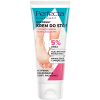 Perfecta Pharmacy codzienny krem do stóp z kompleksem nawilżającym 5% urea 80ml
