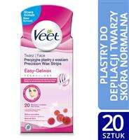 Veet Professional plastry z woskiem skóra normalna 20szt