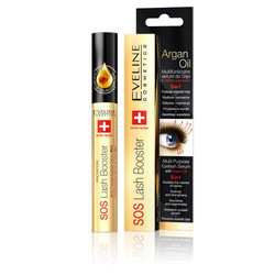 Eveline Cosmetics Sos Lash Booster multifunkcyjne serum do rzęs z olejkiem arganowym 10ml