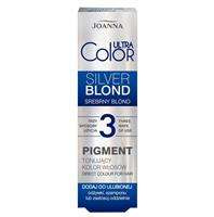 Joanna Ultra Color Pigment tonujący kolor włosów Srebrny Blond 100ml