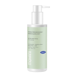 Mohani Derm żel do mycia twarzy z kwasem pirogronowym i glikolowym 150ml