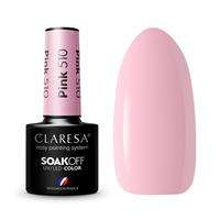 Claresa Color Soak Off UV/LED Pink lakier hybrydowy 510 5g