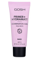 Gosh Primer+ 007 Hydramatt nawilżająca baza pod makijaż do cery mieszanej i tłustej SPF15 30ml
