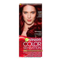 Garnier Color Sensation krem koloryzujący do włosów 4.60 Intensywna Ciemna Czerwień