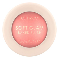 Catrice Soft Glam Baked Blush róż wypiekany rozświetlający 010 On Cloud Pink 5.6g
